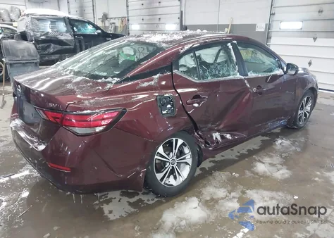 2021 Nissan Sentra Sv Xtronic Cvt z USA, uszkodzony, nr VIN 3N1AB8CV0MY330787